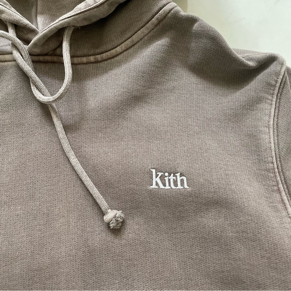 Kith Light Brown hoodie size xs - Picture 4 of 6